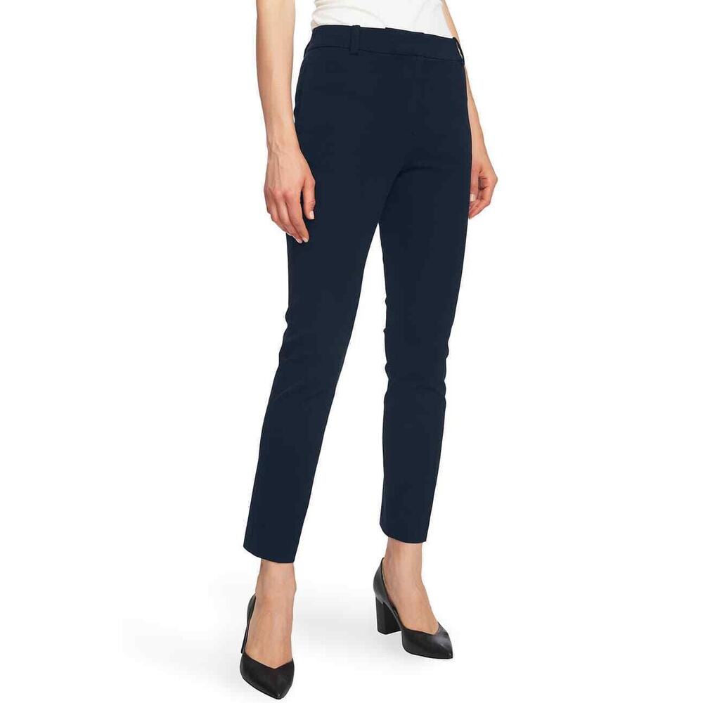 1.state Twill Slim Ankle Pants Blue Night Size 10 New‎ with Tags